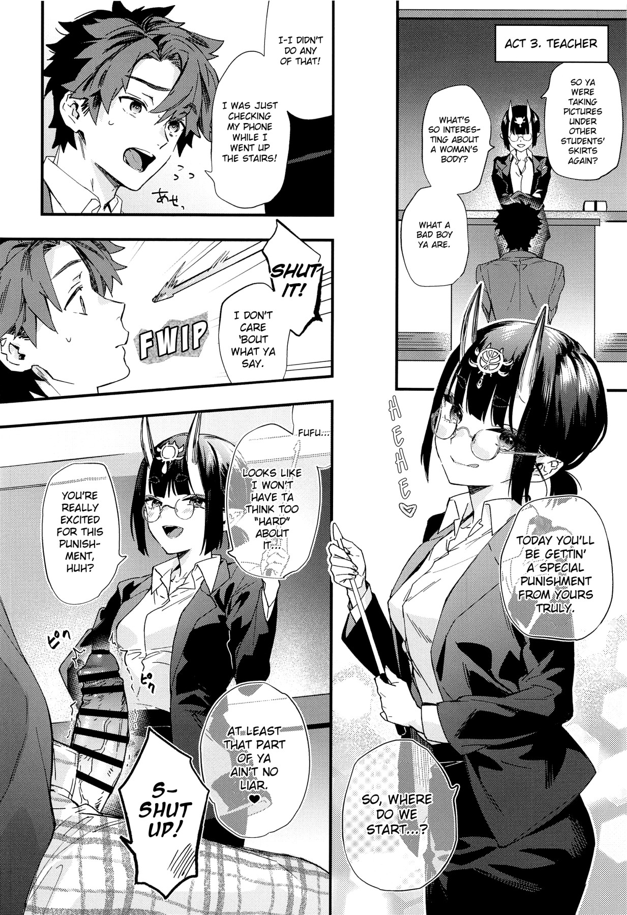 Hentai Manga Comic-In The Middle Of Studying-Read-9